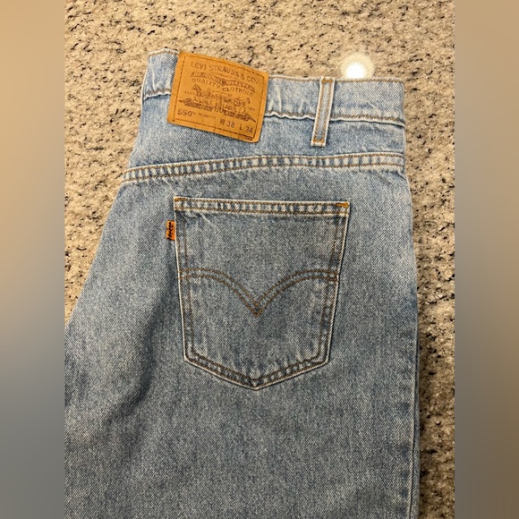 Levi's Other - Vintage Orange Tab Levi’s 550 38x34 Medium/Light Wash Jeans